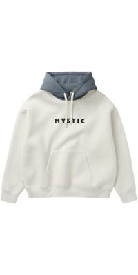 2026 Mystic Mens Eclipsis Hooded Sweatshirt 35104.26013 - Off White