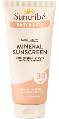 2026 Suntribe Junior Bio-Mineral-Sonnenschutzmittel SPF 30 STSSBK