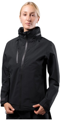 2026 Zhik Frauen INS400 Küsten- Performance Jacke JKT-0400-W-BLK - Black