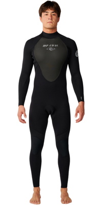 2026 Rip Curl M&auml;nner Omega 5/3mm R&uuml;ckenrei&szlig;verschluss Neoprenanzug 18RMFS - Black