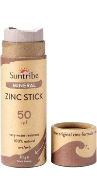 2026 Suntribe Bio-Mineral-Zink-Sonnenschutz-Stick SPF 50 STZS - Mud Tint