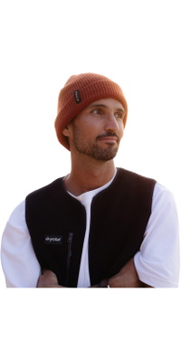 2026 Dryrobe Waffle Beanie DBNEWAFF - Burnt Orange