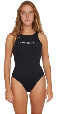 2026 O'Neill Frauen Grundausstattung Logo Schwimmanzug N1800017 - Black Out