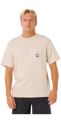 Rip Curl Mens Premium Surf Wettie T-Shirt 105MTE - Vintage White