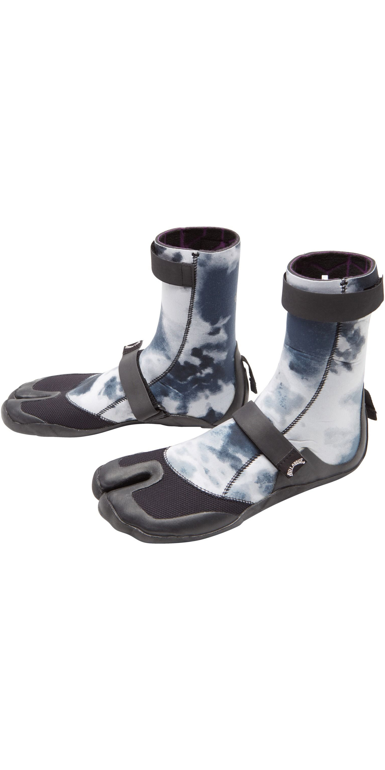 2022 Billabong Revolution 3mm Split Toe Boots Z4BT23 Pro Tie Dye Wetsuits Wetsuit Outlet