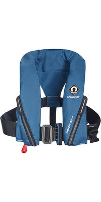 2026 Crewsaver Junior Crewfit 150N Rettungsweste Auto Mit Gurtzeug 9705BA - Blue