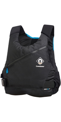 2025 Crewsaver Pro 50n Side Zip Schwimmhilfe Schwarz / Blau 2620