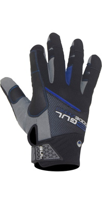 2025 Gul Junior Code Zero Winter Voller Finger Segelhandschuhe Schwarz Gl1238-b6