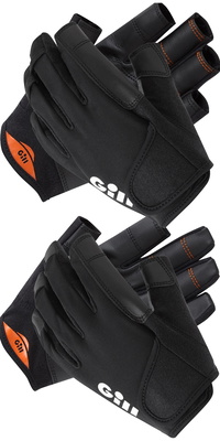 Gill Doppelpack Championship Kurz- Und Langfinger-Segelhandschuhe - Schwarz