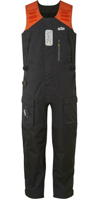 2025 Gill Männer OS1 Ocean Sailing Trousers OS13T - Graphite / Orange