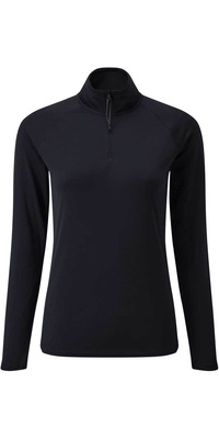 2026 Gill Frauen Uv Tec Langarm Zip Tee Uv009w - Navy