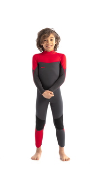 2026 Jobe Junior Boston 3/2mm Back Zip Wetsuit 3035210 - Red