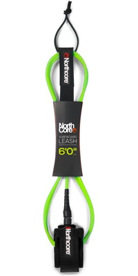 2026 Northcore 6FT Surfbrett Leine NOCO54G - Green