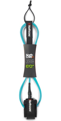 2026 Northcore 6FT Surfboard Leine NOCO54E - Turquoise