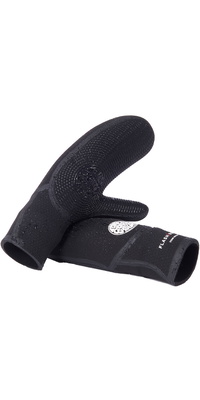 2026 Rip Curl Flashbomb 7/ 5mm Mitten Glove WGLYFF - Black