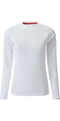 2026 Gill Frauen Langarm Uv Tec Tee Weiß Uv011w