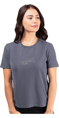 Zhik Frauen Logo Cotton Tee TEE-0733-W-NVY - Navy