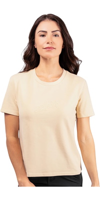 Zhik Frauen Logo Cotton Tee TEE-0733-W-SND - Sand
