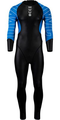 2024 Huub Mnner Open Water Collective Rckenreiverschluss Swim Neoprenanzug OWCBL - Black / Blue