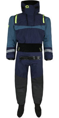 2024 Typhoon Multisport 5 Seekajak Drysuit - Navy / Blaugrn