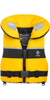 2022 Crewsaver Junior Spiral 100n Life Jacket Yellow Black 2820 Large Child & Junior