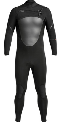 2023 Xcel Mens Axis X 5/4mm GBS Chest Zip Wetsuit MT54Z2S0 - Black