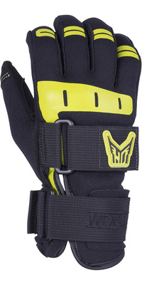 2024 HO Sports Mens World Cup Ski Gloves 8620501 - Black / Yellow
