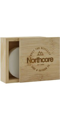 2024 Northcore Bamboo Surf Wax Box NCBSW - Natural