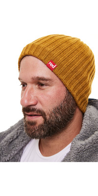 2024 Red Paddle Co Roam Beanie Mtze Rot 002-009-005-0013 - Senf