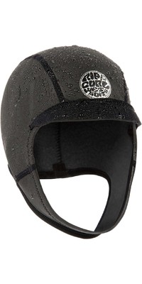 2024 Rip Curl Dawn Patrol 2mm Surf Cap WHO1AM - Schwarz