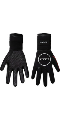 2024 Zone3 Neopren Wrme- Tech Wrme Handschuhe Na18uhtg101 - Schwarz / Rot