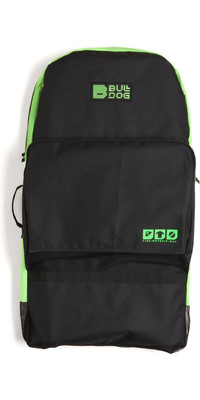 2024 Bulldog Bodyboard Bag BDBBB - Black / Neon Green