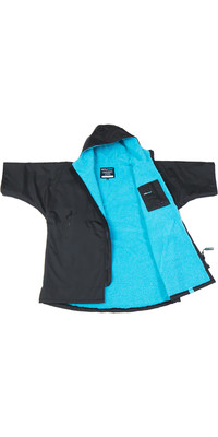 2024 Dryrobe Advance Junior Kurzarmwechsel Robe V3 V3KSS - Black / Blue