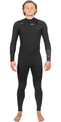 2024 Gul Mens Response FX 3/2mm GBS Chest Zip Wetsuit RE1240-C1 - Black / Contour Camo