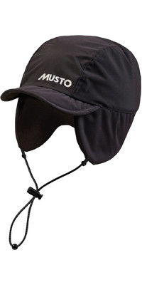 2024 Musto Mens Mpx Fleecegeftterte Wasserdichte Mtze 82268 - Schwarz