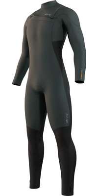 2024 Mystic Mens Majestic 3/2mm Chest Zip Wetsuit 35000.230002 - Cypress Green