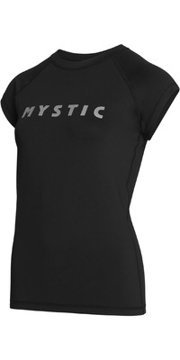 2023 Mystic Damen Star Kurzarm Rash Vest 35001.230183 - Schwarz