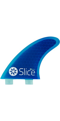 2024 Northcore Slice Ultra Light Hex Core S3 FCS Kompatible Surfboardflossen SLI-01 - Blue