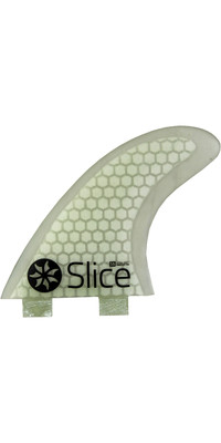 2024 Northcore Slice Ultra Light Hex Core S5 FCS Kompatible Surfboardflossen SLI-02 - White