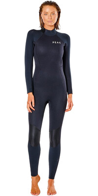 2023 Peak Womens Energy 5/3mm GBS Back Zip Wetsuit 145WFS - Black