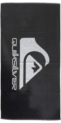 2024 Quiksilver Salty Trims Strandtuch AQYAA03187 - Schwarz