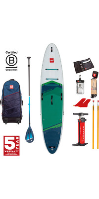 2024 Red Paddle Co 12'6'' Voyager Msl Stand Up Paddle Board, Tasche, Pumpe, Paddel & Leine Robustes Paket 001-012-002-0078 -