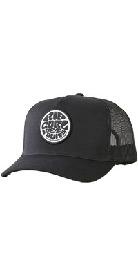 2024 Rip Curl Wetsuit Icon Trucker Cap 1CHMHE - Black