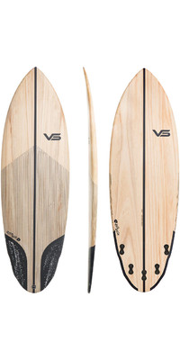 2024 Vessel Zephyr Eco-Tech Hybrid Shortboard 12558 - Wood