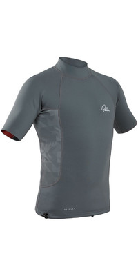 2024 Palm Mens Neoflex 0.5mm Neoprene Short Sleeve Top 12797 - Jet Grey