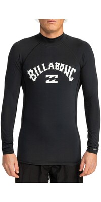 Billabong Mnner 2024 Logo Surf Long Sleeve Lycra Weste EBYWR03011 - Black