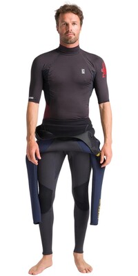 2024 C- Skins Mnner NuWave X Kurzarm-Lycra-Weste C-NLYSSMT - Anthrazit / Black / Wein