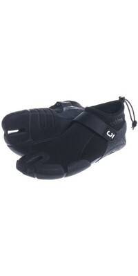 2024 C-Skins Wired 2mm Split Toe Slippers C-RBWIST - Black