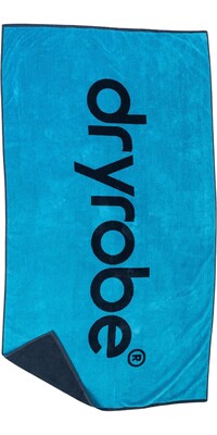 2024 Dryrobe Organic Beach Towel BEACH TOWEL BCH - Blue / Charcoal Grey