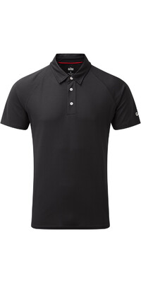 2024 Gill Mens UV Tec Polo Top UV008 - Black